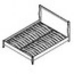 А-14 Кровать с основанием под матрас 140х200