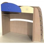 Кровать с лестницей ДК-12