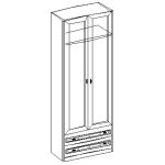 Шкаф 2 -2 ящика