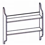 Полка фигурная