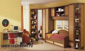 Мебель для детской Сакура Орех карбон