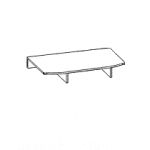 Полка под TV ПЛ-107