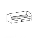 Кровать КР-107 (0,9х1,9)