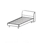 Кровать КР-108 (0,9х1,9)