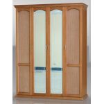 Шкаф ротанг 4 створки (сосна)