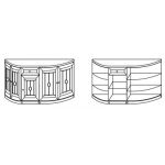 Тумба-комод 2989